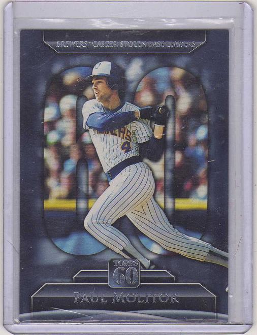 2011 Topps 60 Series 2 Paul Molitor  Card #66 - Milwaukee Brewers